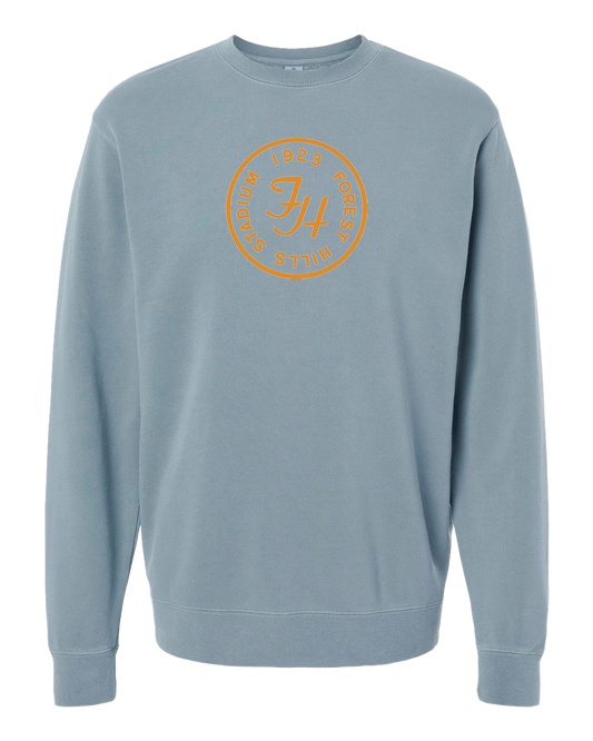 Stadium Midweight Pigment-Dyed Crewneck Sweatshirt - Slate Blue